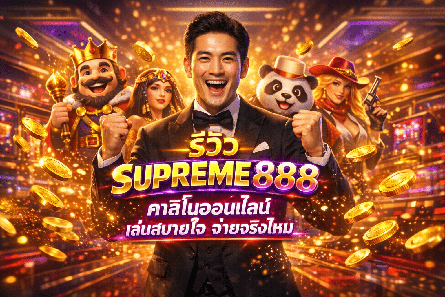 รีวิว SUPREME888 คาสิโนออนไลน์ เล่นสบายใจ จ่ายจริงไหม