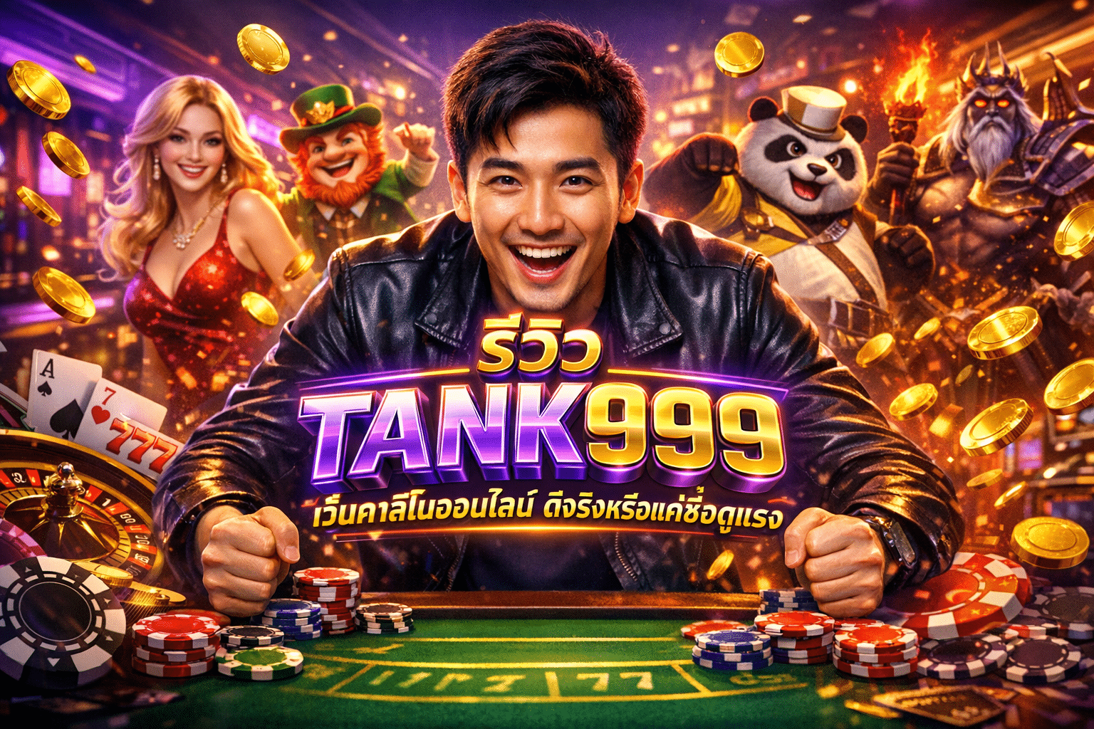 รีวิว TANK999 เว็บคาสิโนออนไลน์ ดีจริงหรือแค่ชื่อดูแรง