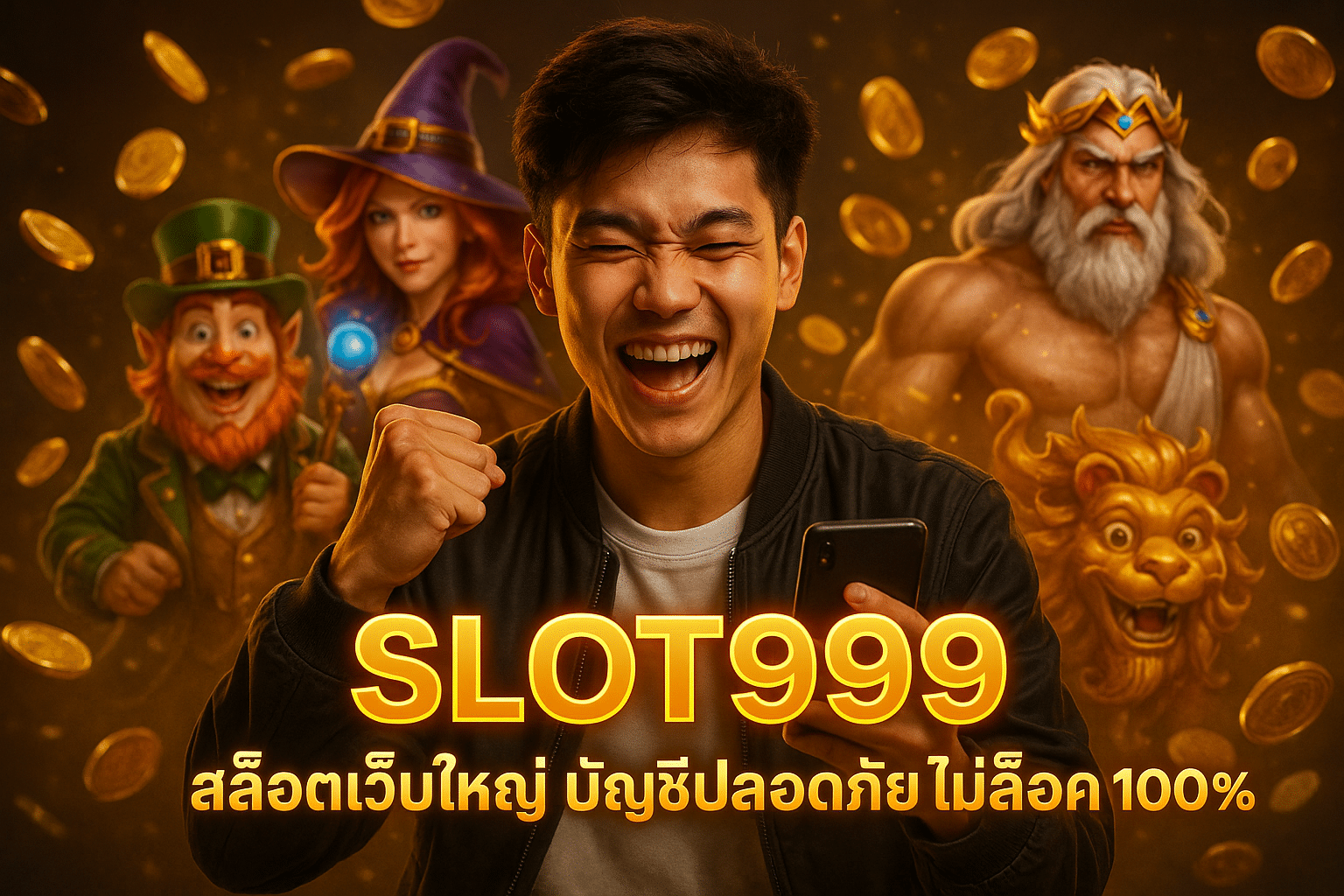 SLOT999 สล็อตเว็บใหญ่ บัญชีปลอดภัย ไม่ล็อค 100%