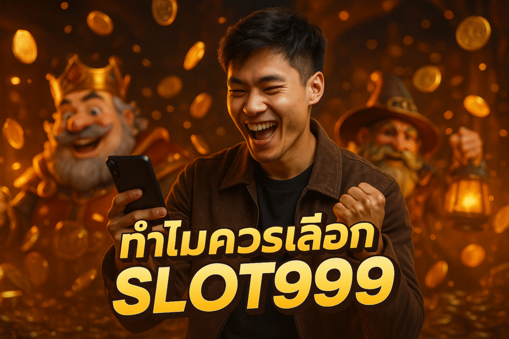 ทำไมควรเลือก SLOT999 แทนเว็บสล็อตทั่วไป