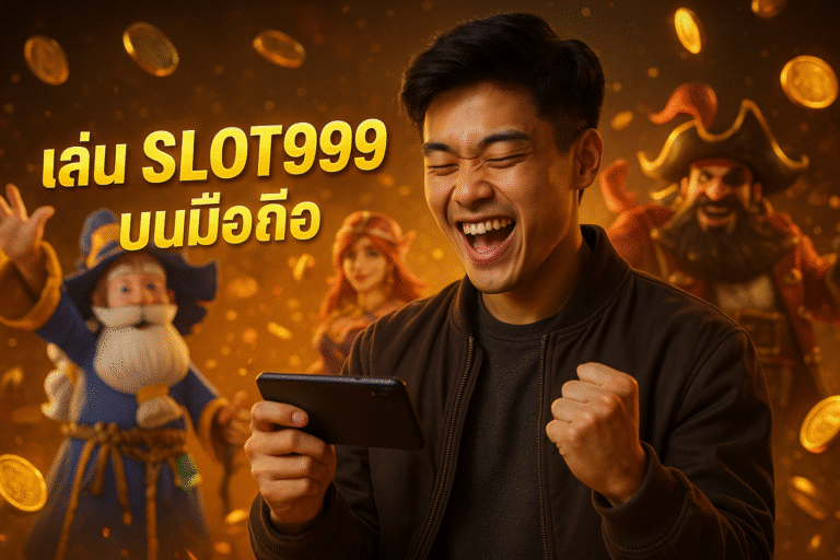 เล่น SLOT999 บนมือถือ สะดวกทุกที่ทุกเวลา
