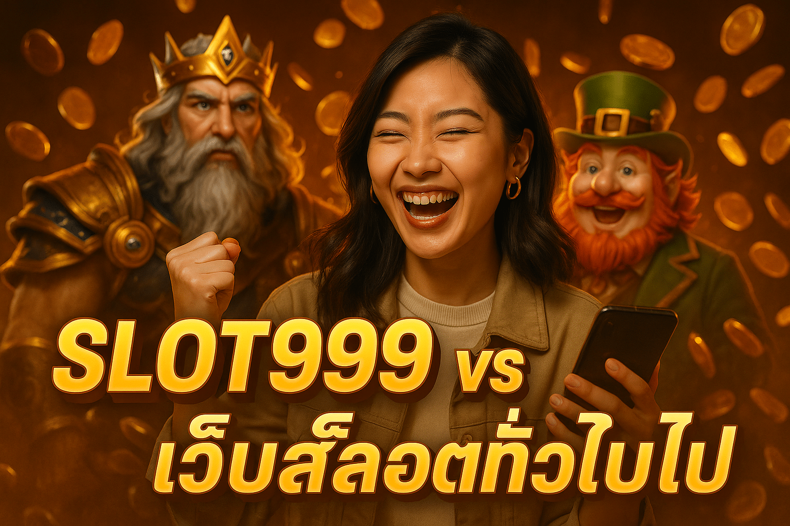 SLOT999 vs เว็บสล็อตทั่วไป เปรียบเทียบให้ชัด